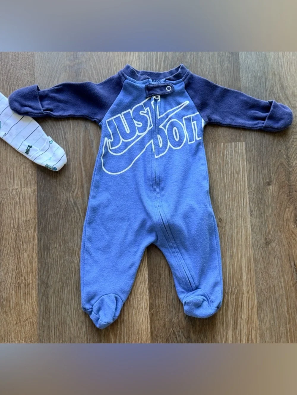 NIKE | Baby Sleepers | Newborn | 2 Piece Set | Footed Pajamas | Bundle